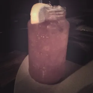 Custom made fresh moonshine cocktails... Oh yum.  Can't wait to try them all!