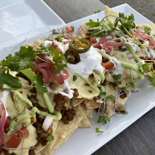 Lentil Nachos (gf)