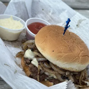 Bourbon Cream Burger