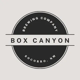 box canyon brewing company logo