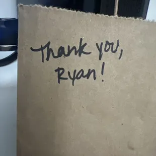 Thank you me!