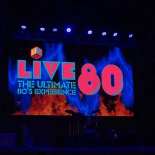the stage for the ultimate 80's experience