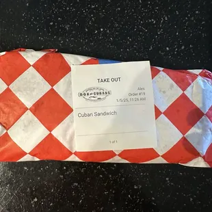 Cuban wrapping