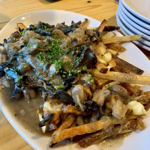 Wild Mushroom Poutine