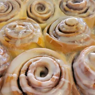 Cinnamon rolls. Made fresh!