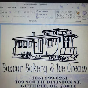 Our emblem and contact information.