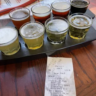 Beer flights