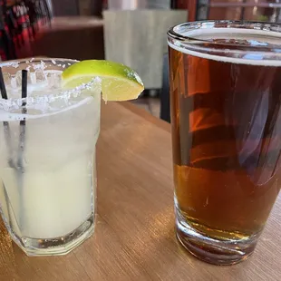 Margarita and ExNove Extra Time Red Ale