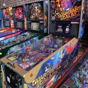 Pinball machines