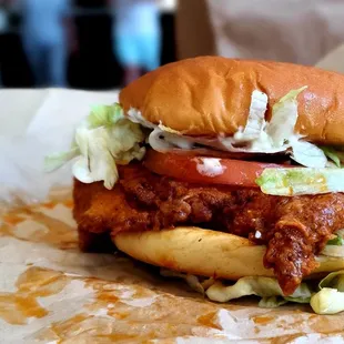 Buffalo Chicken sammie, $9.95