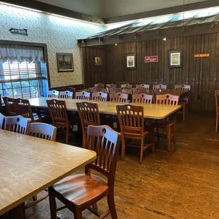 The private party room
