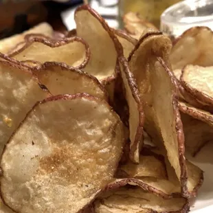 Homemade Potato Chips Fried Potato Chips
