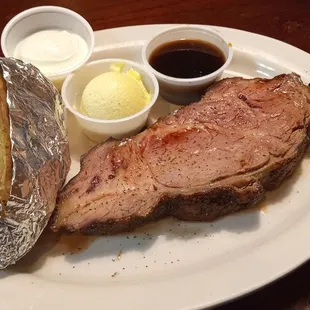 Prime rib.