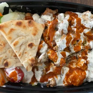 a meal in a container