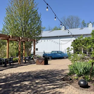 Outdoor patio flagship location