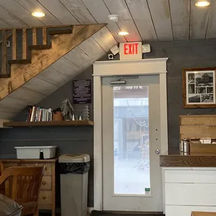 Snowy day getting work done