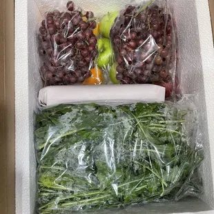 All fresh and organic