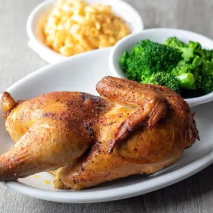 Smoked Half Chicken Dinner