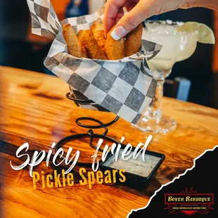 Spicy Fried Pickle Spears