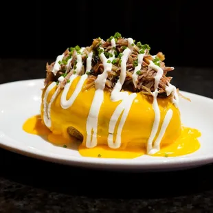 Giant Loaded Baked Potato