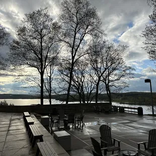 View from the lounge