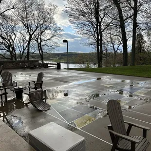 View from the lounge