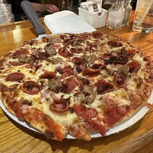 12" Meat Pizza