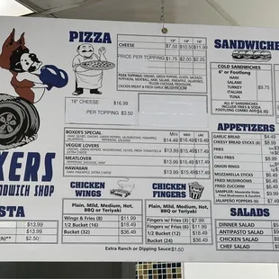 04/24-Boxers Menu