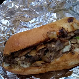 Philly Cheese Steak Sandwich