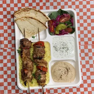 Chicken Kebab Plate