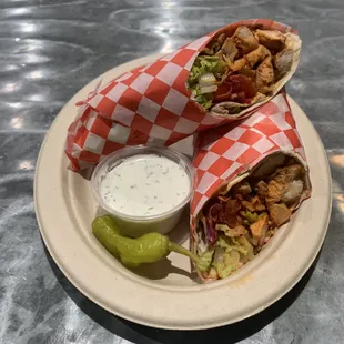 Chicken Shawarma Wrap