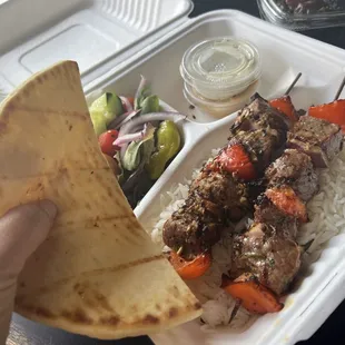 BEEF KEBAB PLATE