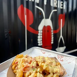 Lobster Fries! Yummmmm.