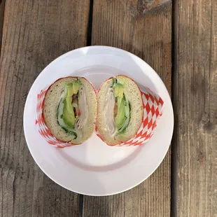 Turkey Avocado Sandwich! 
More Sandwich options, please visit the website.