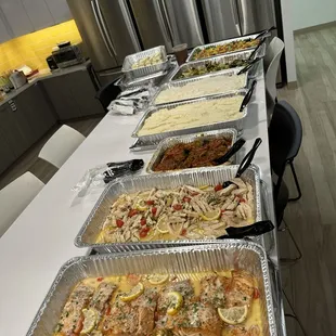 American Family Style Menu for Vituity / Emeryville