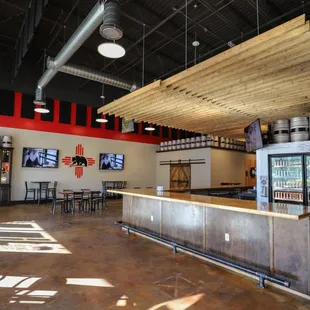 the inside of the restaurant