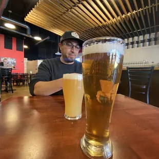 Pilsner and Hazy Pale