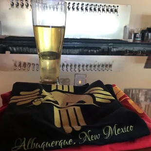 Cool merchandise at Boxing Bear Firestone! And look at all those taps to choose from!!!