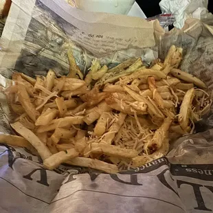 Garlic Parm fries