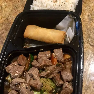 Steak Hibachi (asked for fried rice but got this instead)