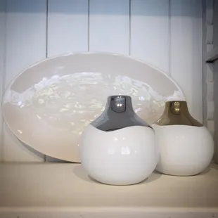 Speaking of metallics, these bud vases are a great way to add a bit of shine to any room!