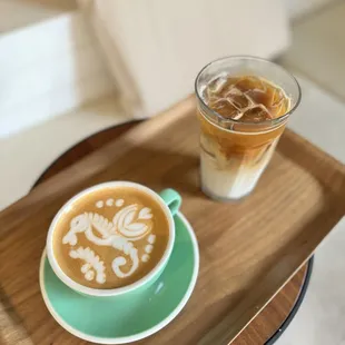 The coffee takes wonderful! The best latte art I&apos;ve ever seen!!! So beautiful, so artistic