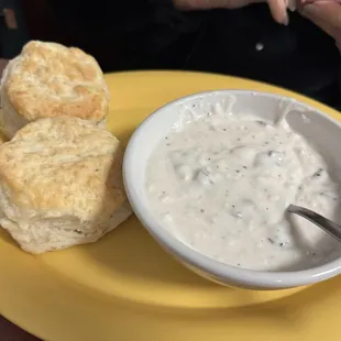Biscuits and Sausage Gravy