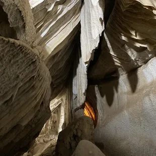 Inside the cave