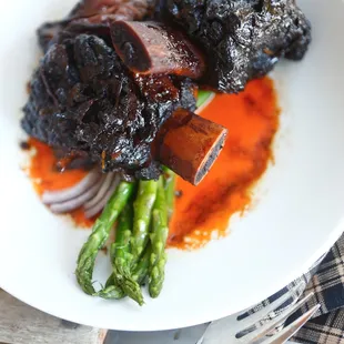 Molasses Glazed Beef Short Ribs