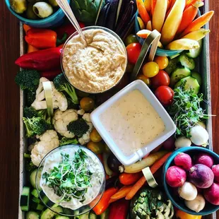 Crudites Party Platter