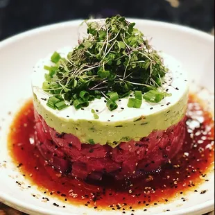 Party Sized Tuna Tartare.