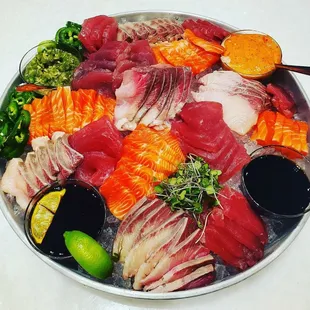 Sushi platter