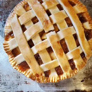 Baked apple pie