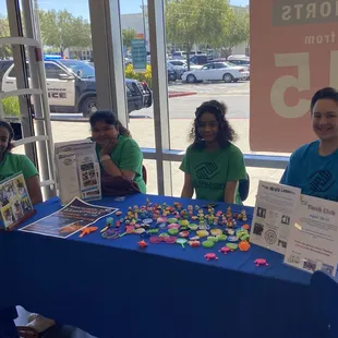 Old Navy child safety day- our Torch Club shared with the community how safety is #1 at our Club!